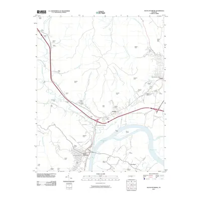 2010 Map of South Pittsburg, 2010 Print