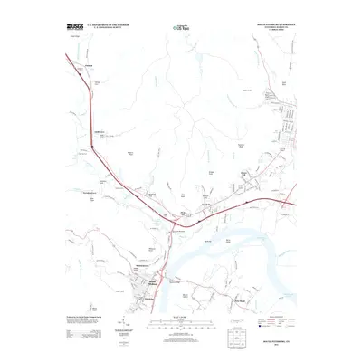2013 Map of South Pittsburg, 2013 Print