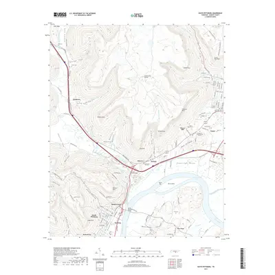 2019 Map of South Pittsburg, 2019 Print