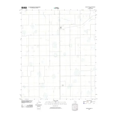 2010 Map of South Plains, 2010 Print
