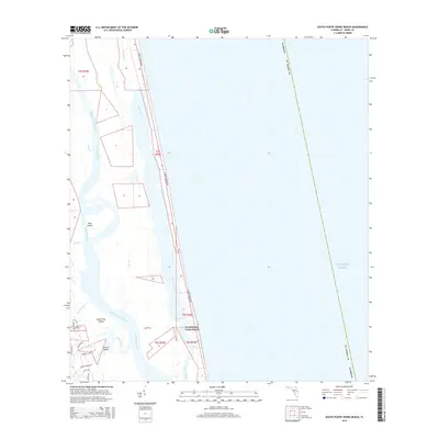 2015 Map of South Ponte Vedra Beach, 2015 Print