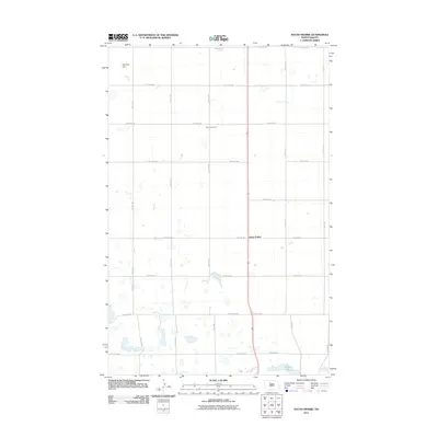 2011 Map of South Prairie, 2011 Print