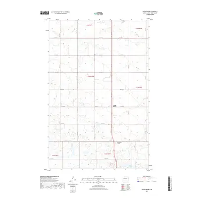2017 Map of South Prairie, 2017 Print