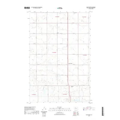 2020 Map of South Prairie, 2020 Print
