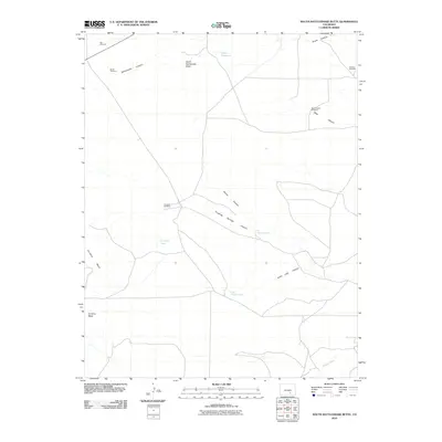 2010 Map of South Rattlesnake Butte, 2010 Print