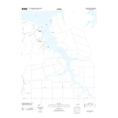 2013 Map of South River, 2013 Print
