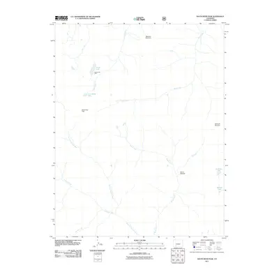 2011 Map of South River Peak, 2011 Print