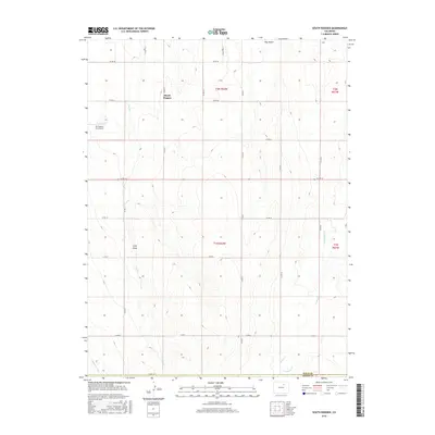 2016 Map of South Roggen, 2016 Print