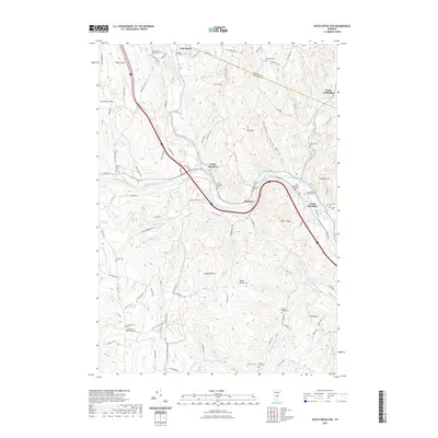 2021 Map of South Royalton, 2021 Print