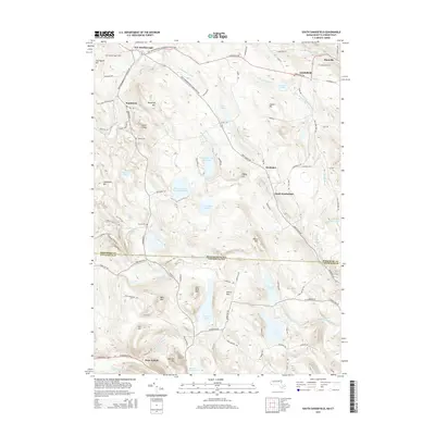 2015 Map of South Sandisfield, 2015 Print