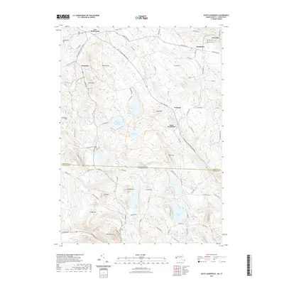 2021 Map of South Sandisfield, 2021 Print