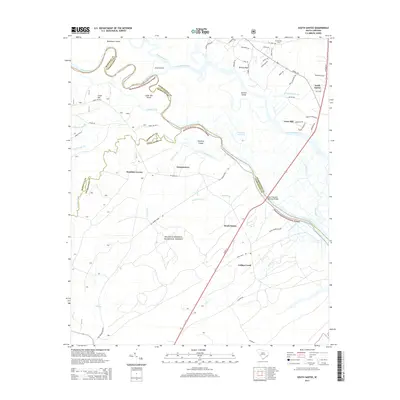 2014 Map of South Santee, 2014 Print