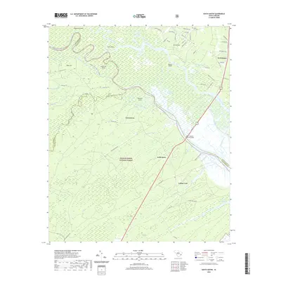2020 Map of South Santee, 2020 Print
