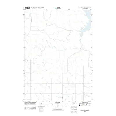 2012 Map of South Scalp Creek, 2012 Print