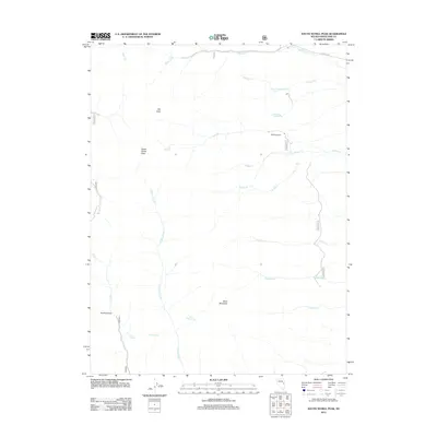 2012 Map of South Schell Peak, 2012 Print
