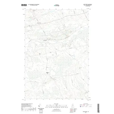 2021 Map of South Sebec, 2021 Print