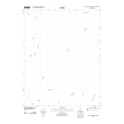 2010 Map of South Six-shooter Peak, 2010 Print