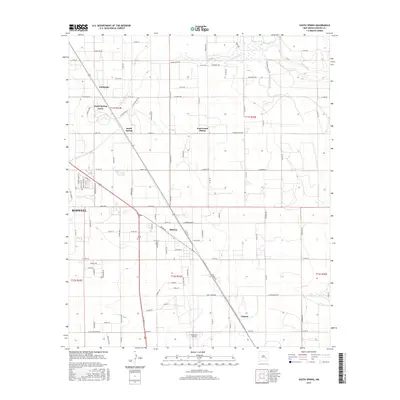 2017 Map of South Spring, 2017 Print