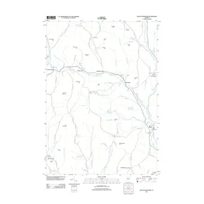 2012 Map of South Strafford, 2012 Print
