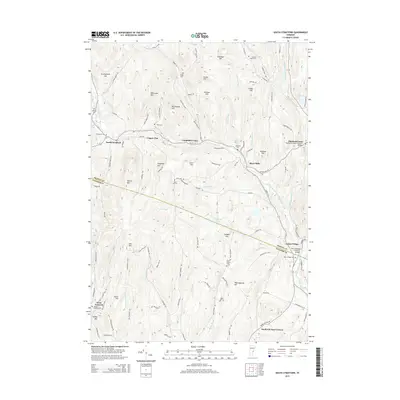 2015 Map of South Strafford, 2015 Print