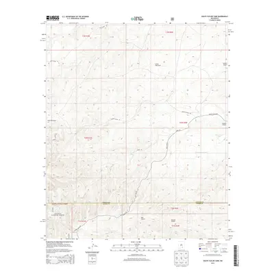 2013 Map of South Taylor Tank, 2013 Print