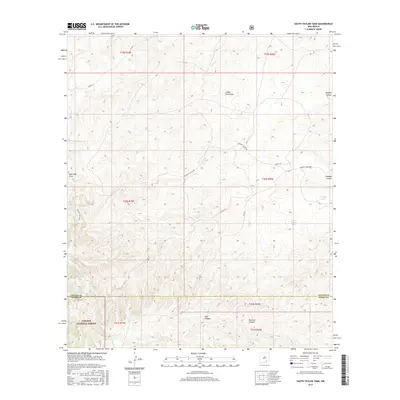 2017 Map of South Taylor Tank, 2017 Print