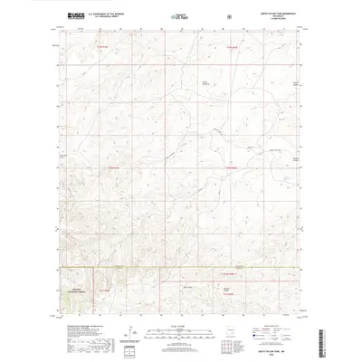 2020 Map of South Taylor Tank, 2020 Print