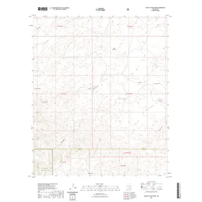 2023 Map of South Taylor Tank, 2023 Print