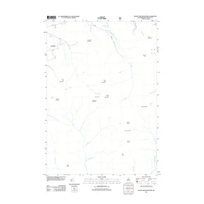 2012 Map of South Twin Mountain, 2012 Print