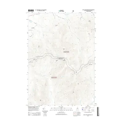 2015 Map of South Twin Mountain, 2015 Print