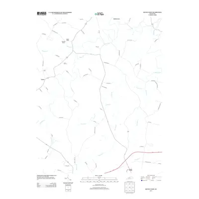 2013 Map of South Union, 2013 Print
