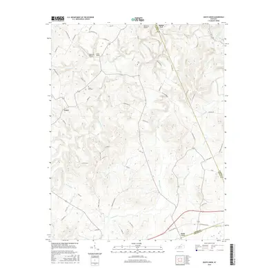 2016 Map of South Union, 2016 Print