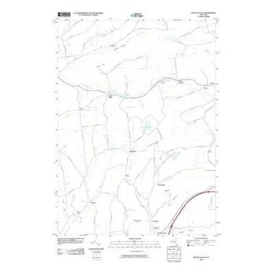 2010 Map of South Valley, 2010 Print