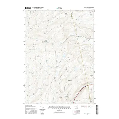 2016 Map of South Valley, 2016 Print