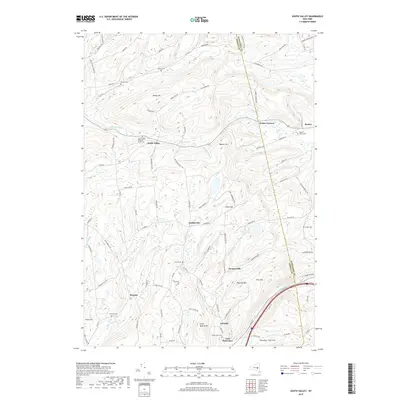 2019 Map of South Valley, 2019 Print