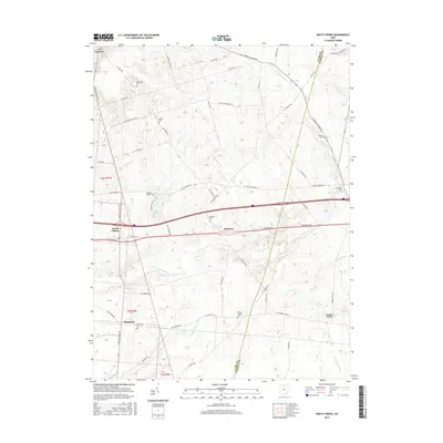 2016 Map of South Vienna, 2016 Print
