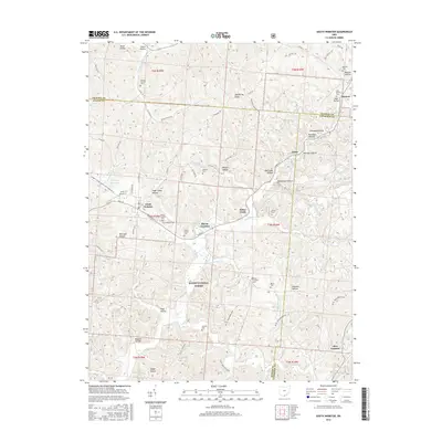 2016 Map of South Webster, 2016 Print