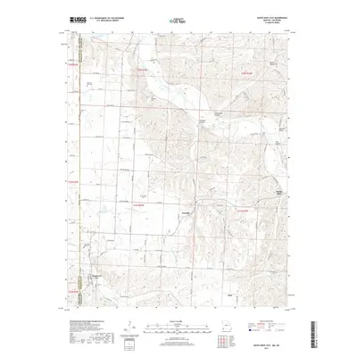 2017 Map of South West City, 2017 Print