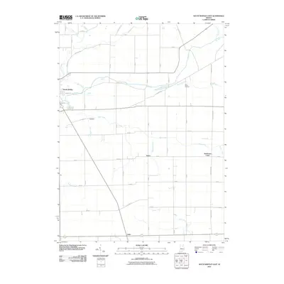 2010 Map of South Whitley East, 2010 Print