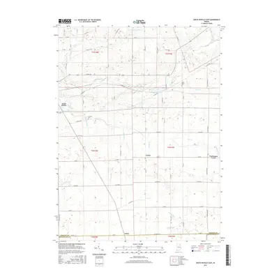 2016 Map of South Whitley East, 2016 Print