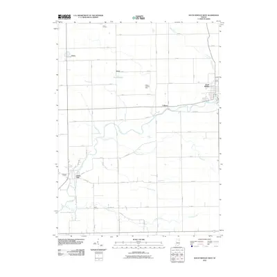 2010 Map of South Whitley West, 2010 Print