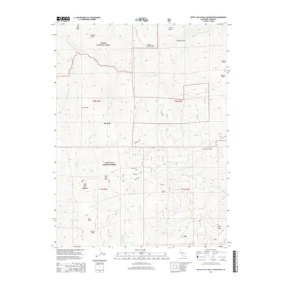 2015 Map of South Yolla Bolly Mountains, 2015 Print