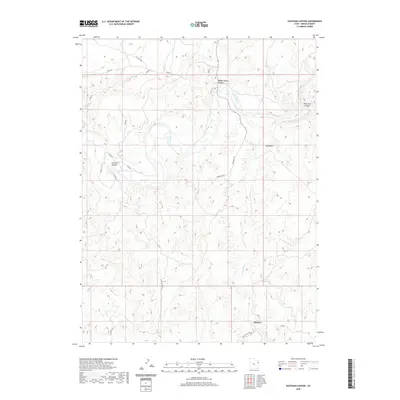 2020 Map of Southam Canyon, 2020 Print