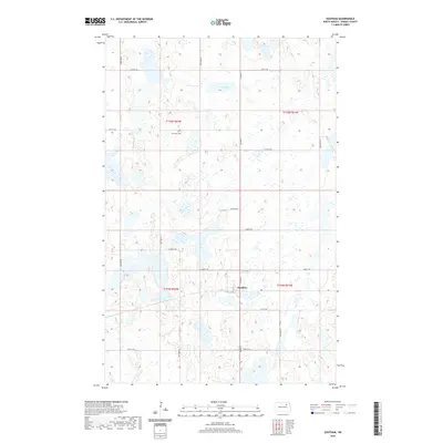 2020 Map of Southam, 2020 Print