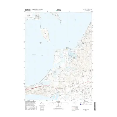 2016 Map of Southampton, 2016 Print