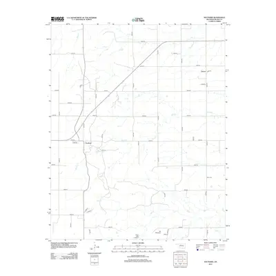 2012 Map of Southard, 2012 Print