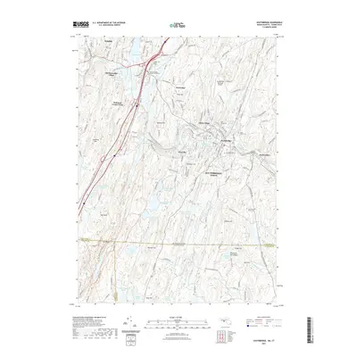 2021 Map of Southbridge, 2021 Print