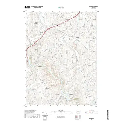 2021 Map of Southbury, 2021 Print
