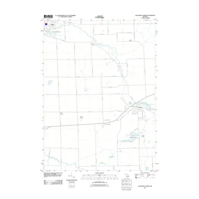 2011 Map of Southeast Albion, 2011 Print