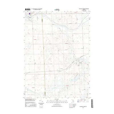 2017 Map of Southeast Albion, 2017 Print